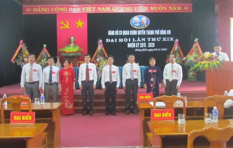 BCH Đảng bộ cơ quan chính quyền khóa XIX ra mắt nhận nhiệm vụ
